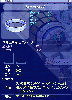 ブルーアイスリング