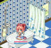 入浴中(w