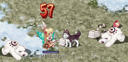 囲まれた><。。