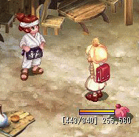 「親方に料理を貢ぐ」の図(w