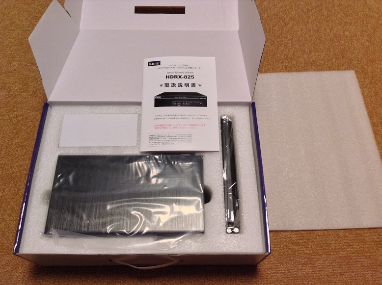 PLANTEC製「HDRX-825」 HDMI レコーダー 購入レポート - あれ鯖日記